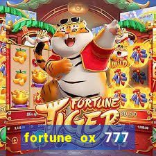 fortune ox 777 fortuna 77